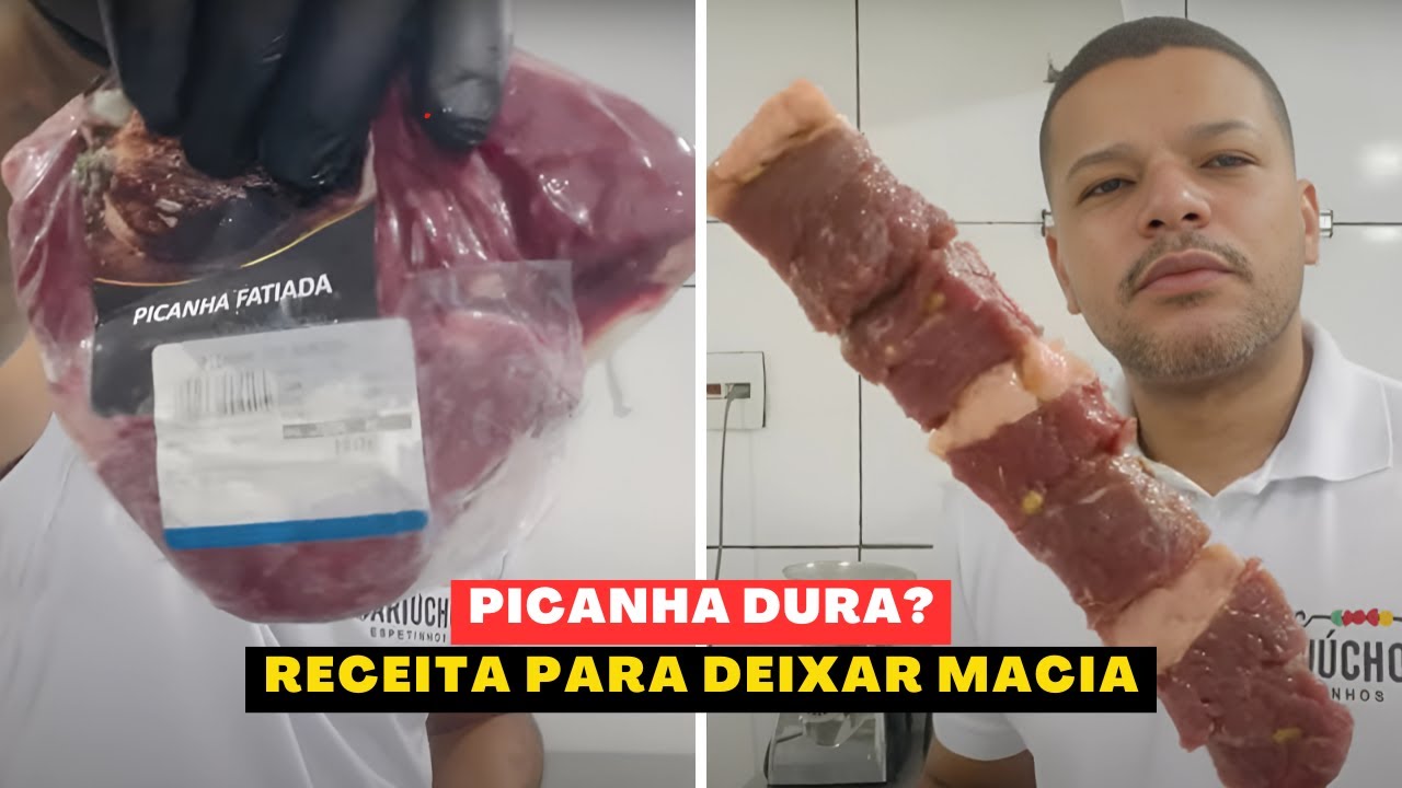 Picanha fatiada Vale a pena? Espetinho de Picanha fatiada