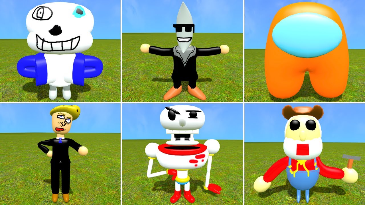 НОВЫЕ 3D-МЕМАСЫ NEXTBOT FANMADE V2 В Garry's Mod
