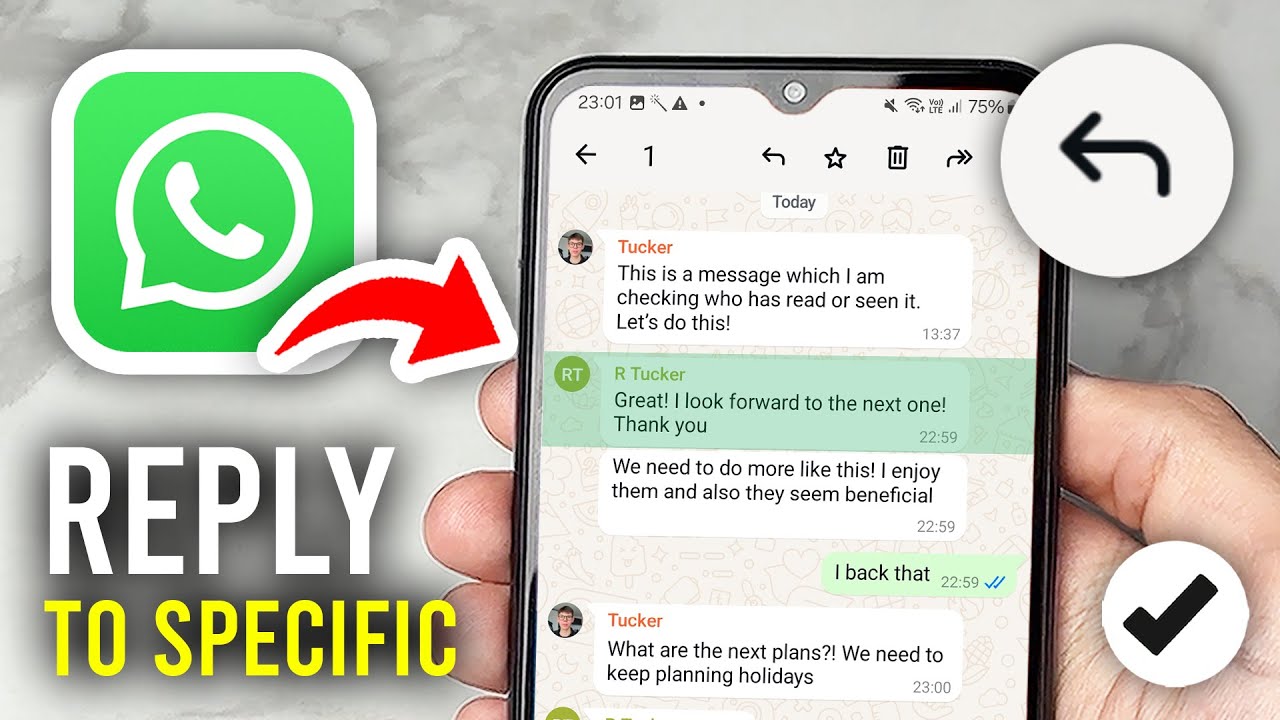 How To Reply To Specific Messages On WhatsApp - Full Guide