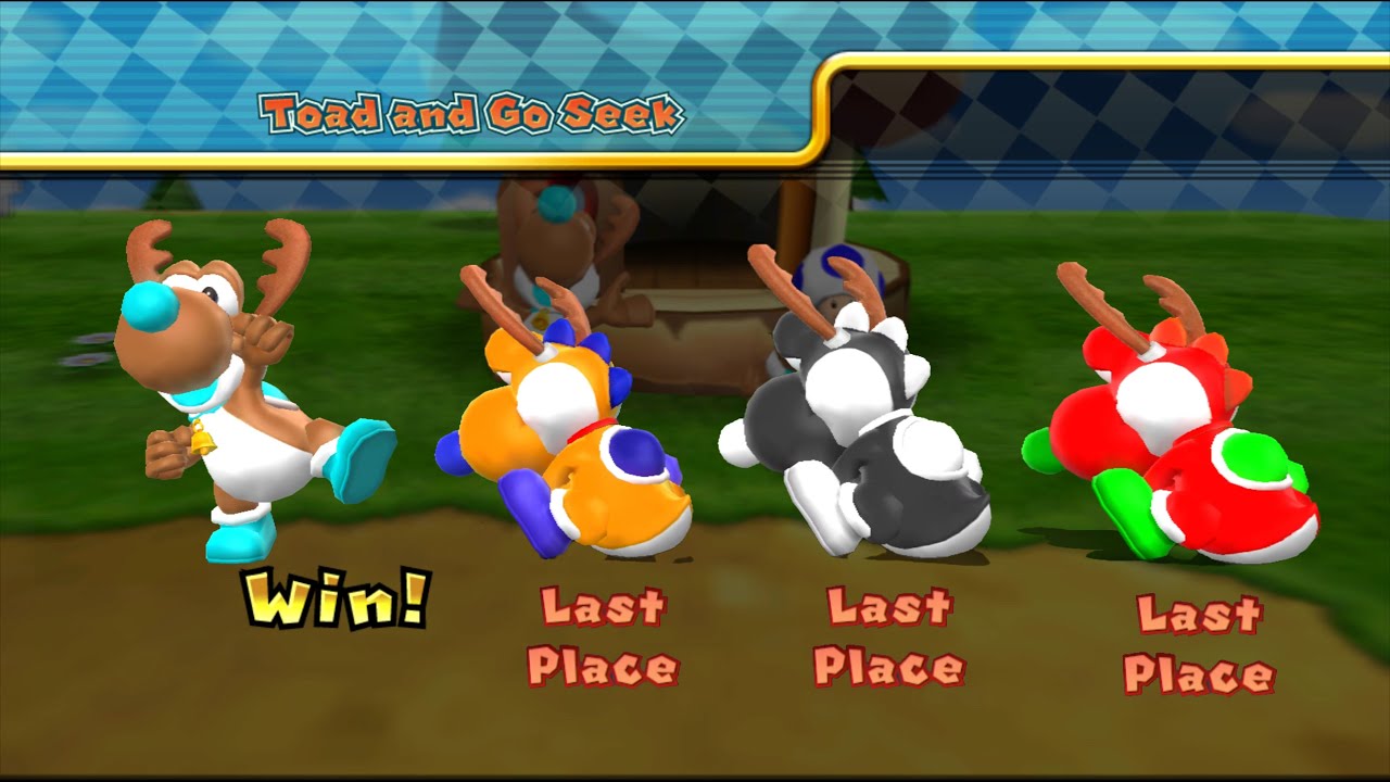 Mario Party 9 Step It Up Koopa vs Daisy vs Yoshi vs Toad