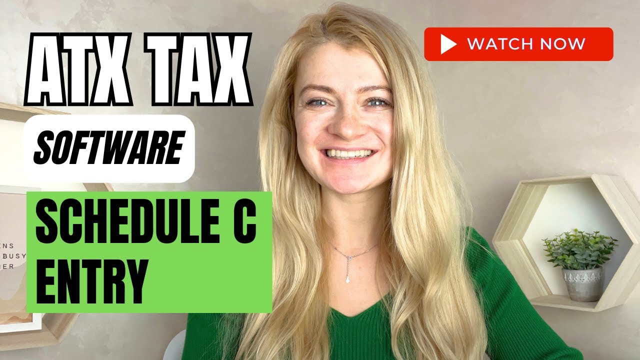 ATX Tax Software - Schedule C entry
