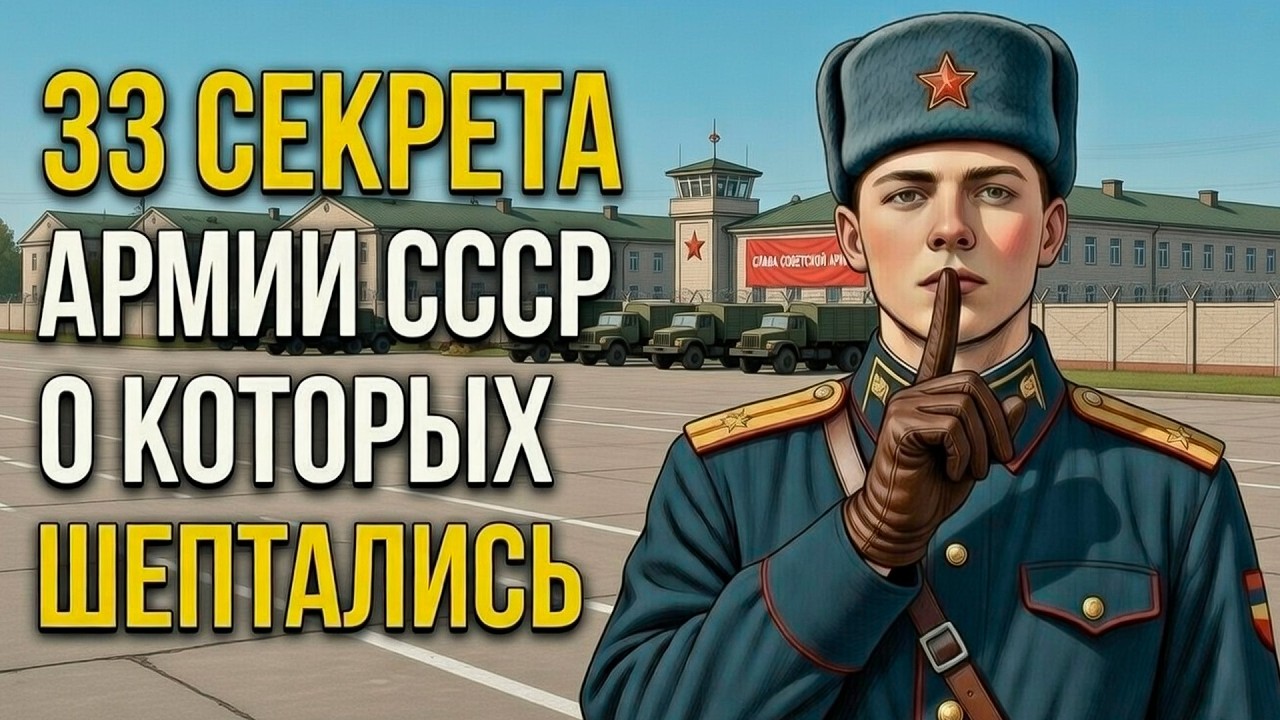 33 секрета об армии СССР, которые скрывали от вас