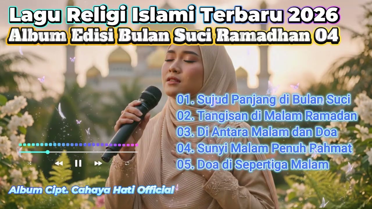 Kumpulan Lagu Religi Islam Edisi Ramadan Terbaru 2026 | Album Di Antara Malam dan Doa