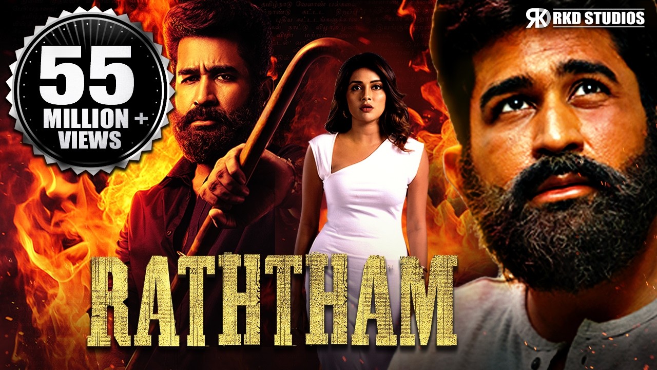 Raththam Full Action Thriller Movie | 2024 New Released Hindi Dubbed Movie | Vijay Antony, Mahima N.
