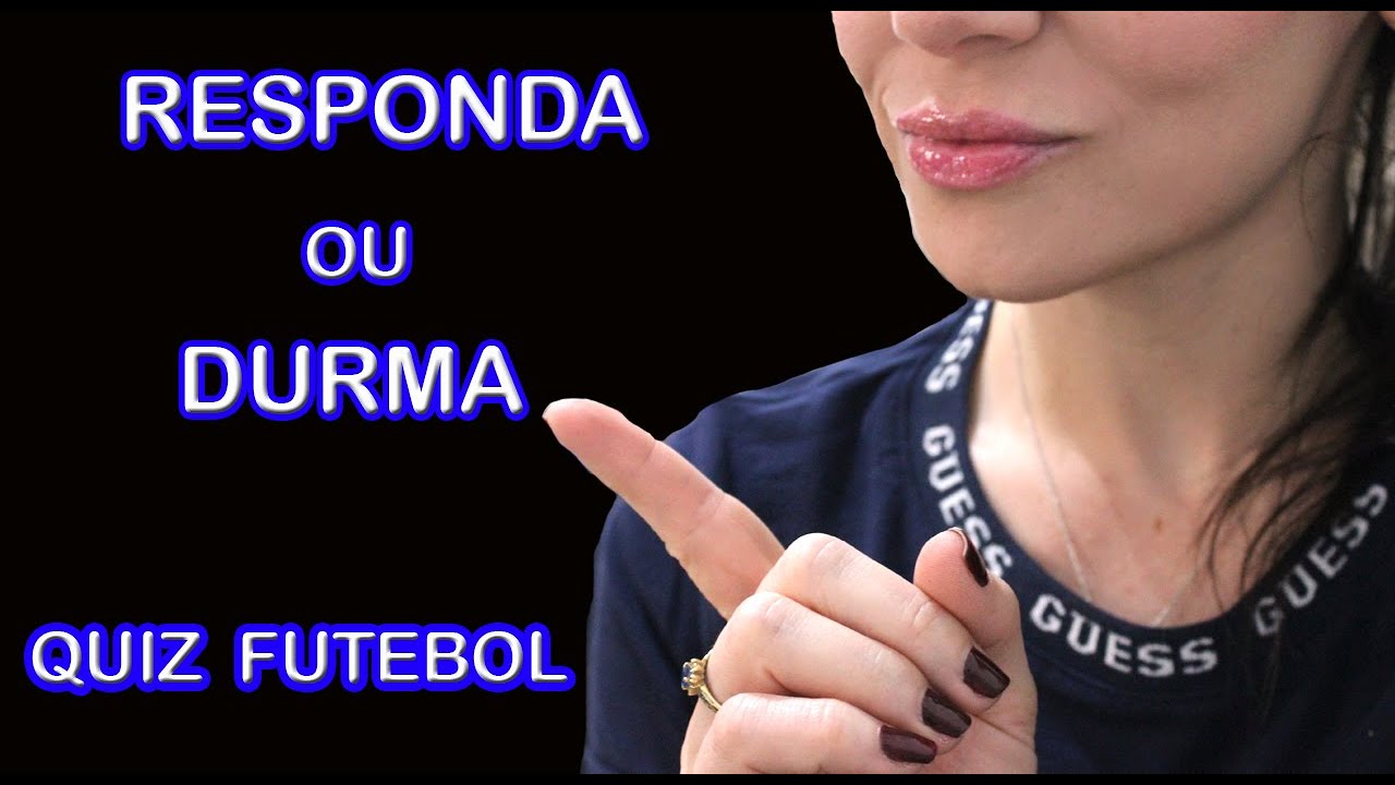 QUIZ ASMR | DESAFIO: RESPONDA OU DURMA | FUTEBOL - Sussurro Pt BR