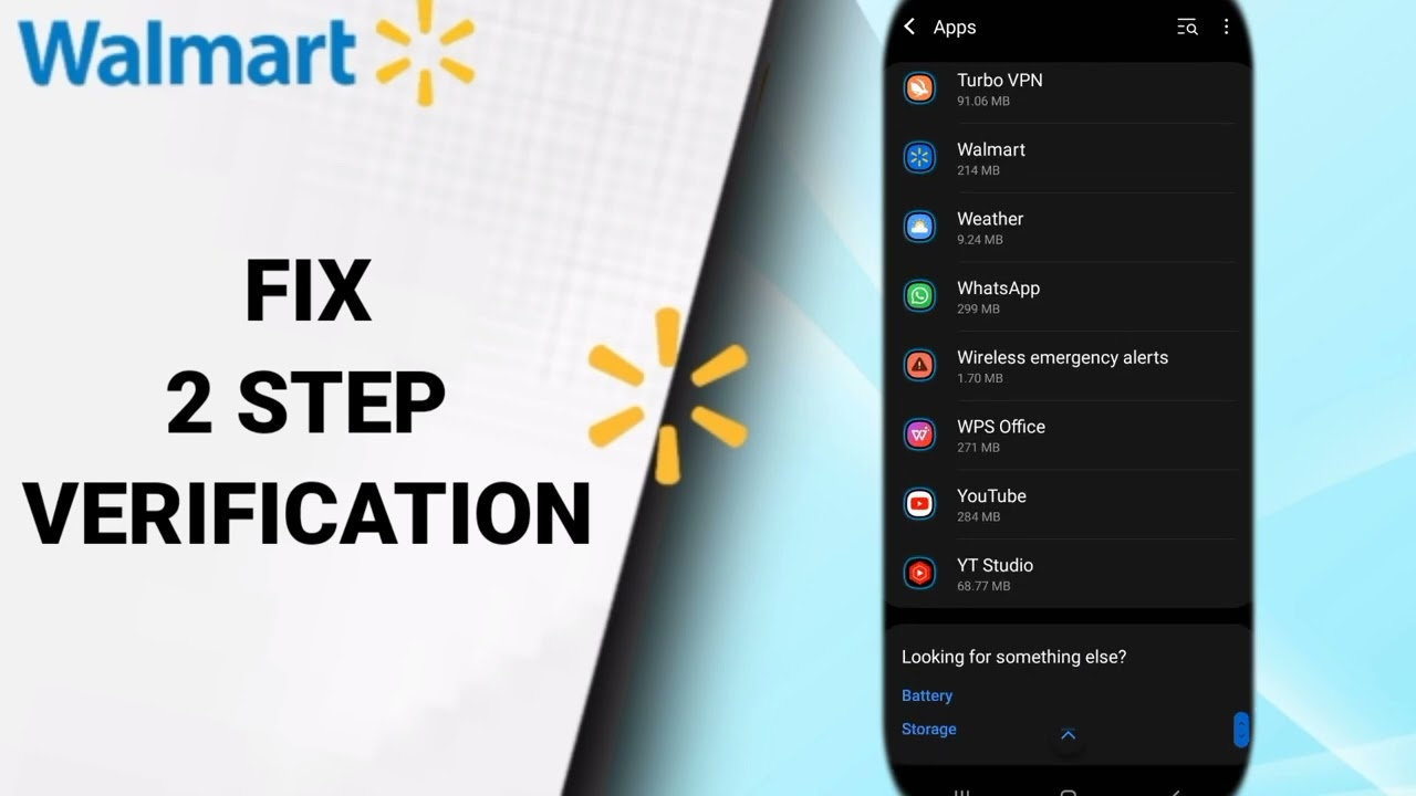 How To Fix 2 Step Verification On Walmart Shopping And Savings App