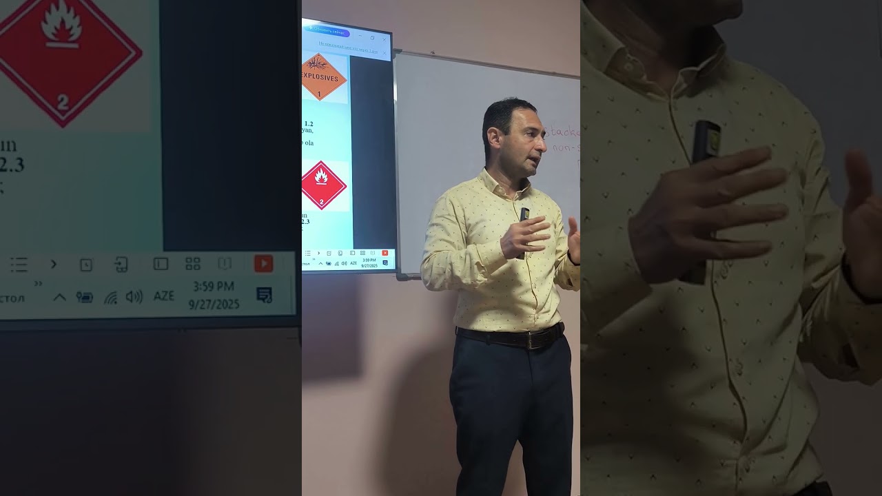 Nicat Şabanlı  Təhlükəli yüklərin daşınması 1