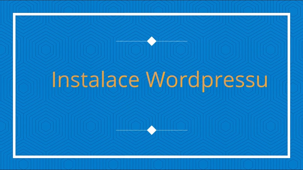 1/15 Jak nainstalovat Wordpress u hostingové společnosti