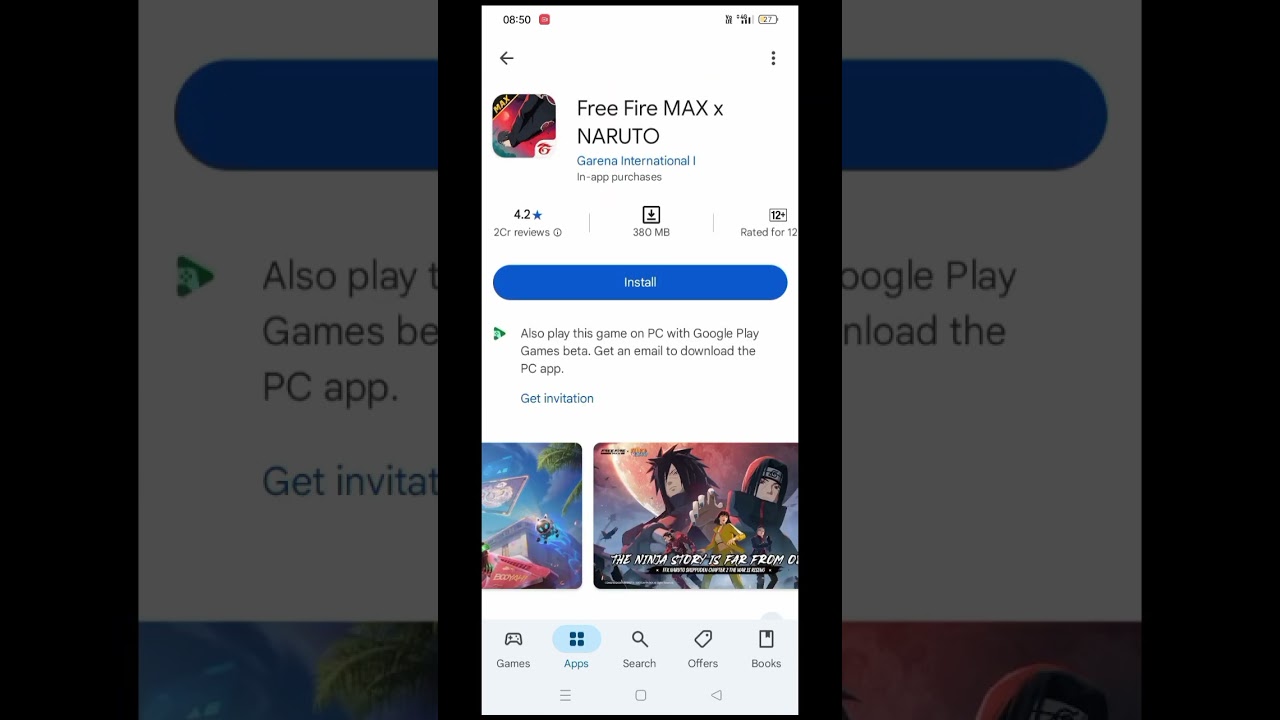 free fire mix x Naruto game// download Android gameplay// #shorts #trending #viral #shortvideo
