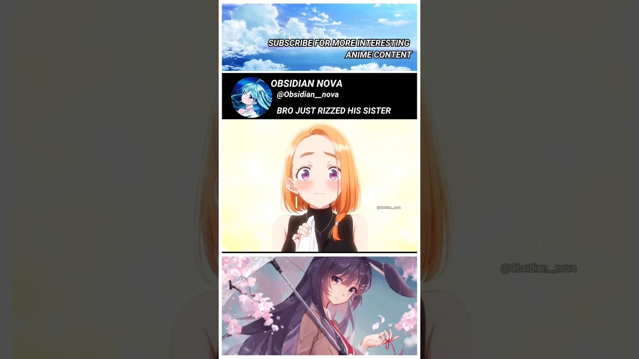 Bro Rizzed Her Good 😏😏😏 | Shiunji Family Children |... #anime #shorts #animeboy #animegirl