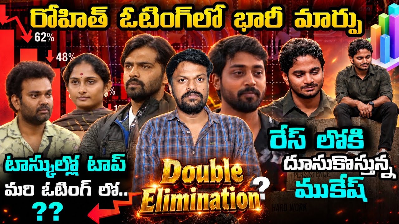 📊 POSITIONS CHANGED | Bigg Boss Telugu 10 2nd Week Voting Results | Double Elimination On Cards