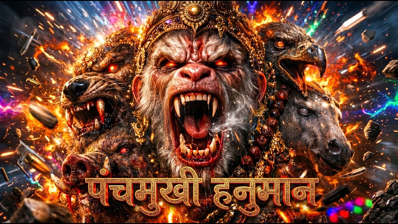 लंका से परे: हनुमान जी की छिपी हुई शक्तियाँ और पंचमुखी अवतार की अनसुनी कहानी