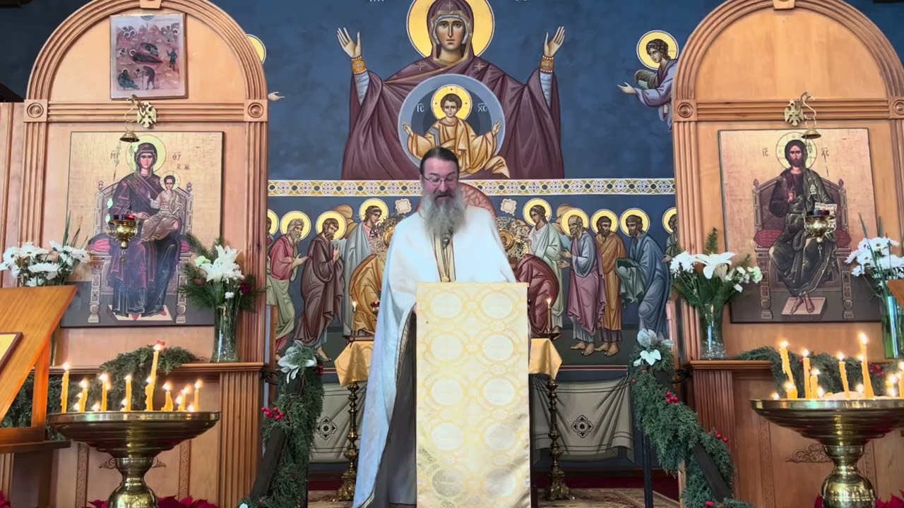 Sunday Before Theophany: The Robe of Glory Restored