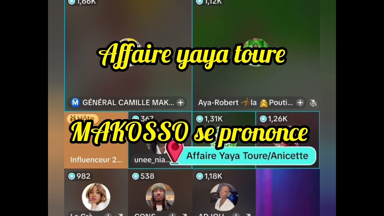 PARTIE1 MAKOSSO SE PRONONCE YAYA TOURE AU CŒUR D'UNE POLÉMIQUE 