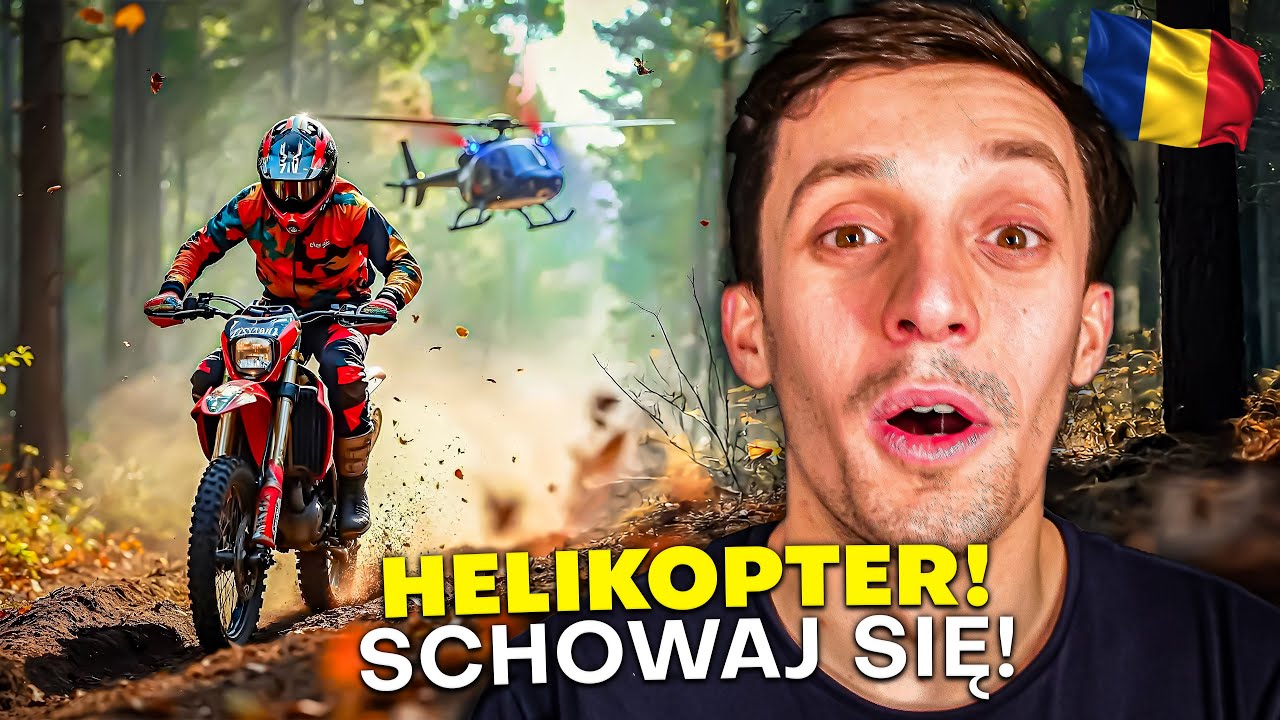 UCIEKAMY PRZED HELIKOPTEREM | SKOŃCZYŁO SIĘ PALIWO | RECENZJA KTM 45O EXCF ENDURO RUMUNIA (Part 2/2)