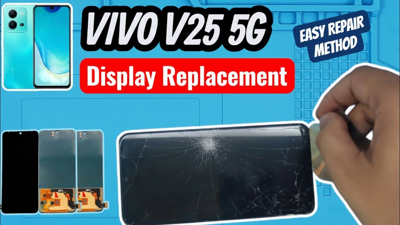 Vivo V25 5G Display Replacement | How to Change Vivo V25 5G Screen Step by Step #vivo #how #