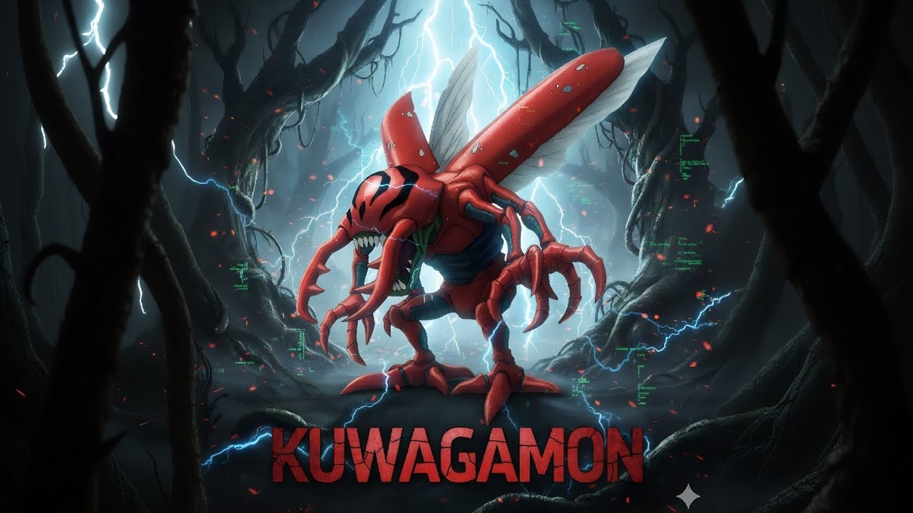 KUWAGAMON — “FORÇA DAS MANDÍBULAS”🎶(Digimon) |ThiagoLorg 