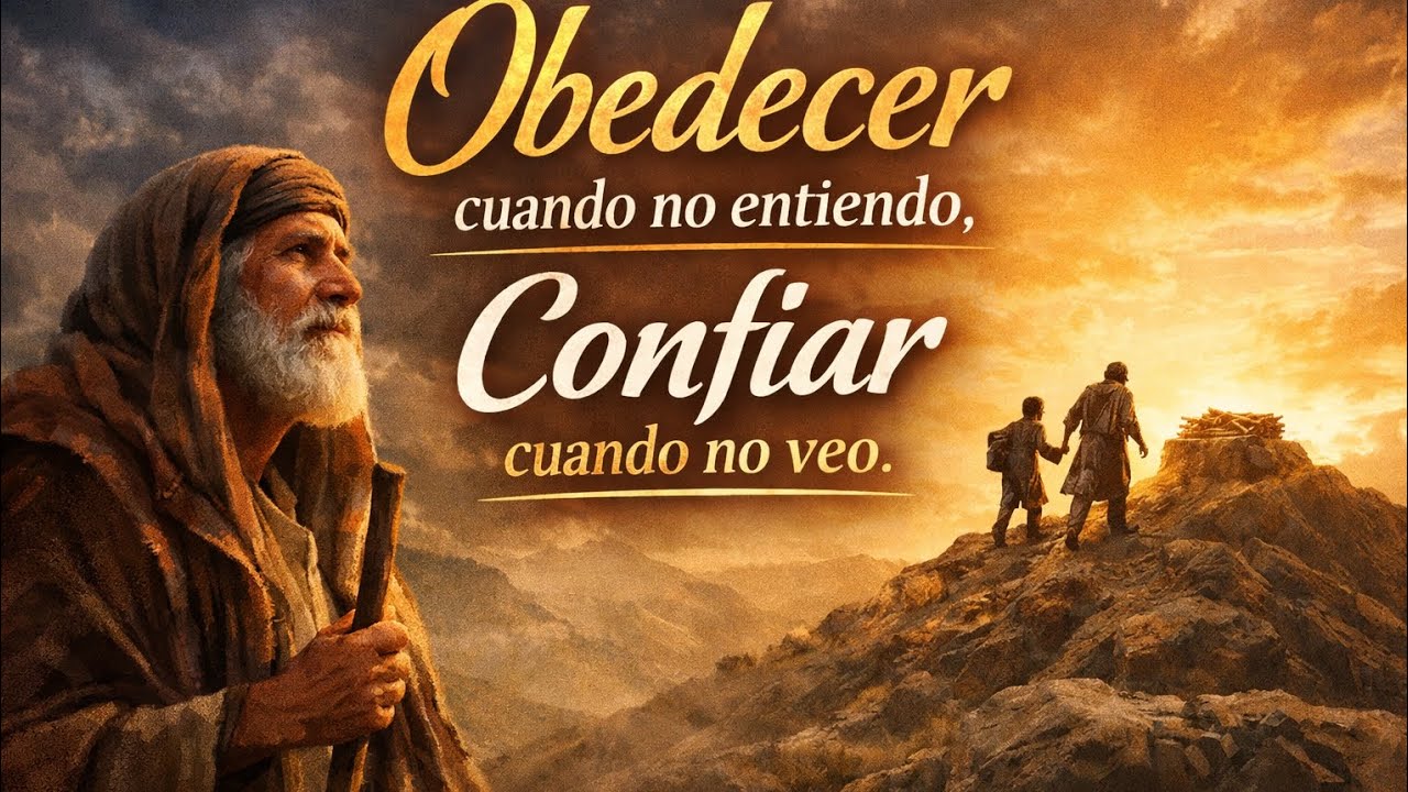 Obedecer cuando no entiendo, confiar cuando no veo#MujeresDeFe #DiosEsFiel #CaminarPorFe