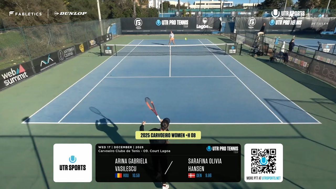 Arina Gabriela Vasilescu (ROU) vs Sarafina Olivia Hansen (DEN) - Game, Set, Match +XTRA