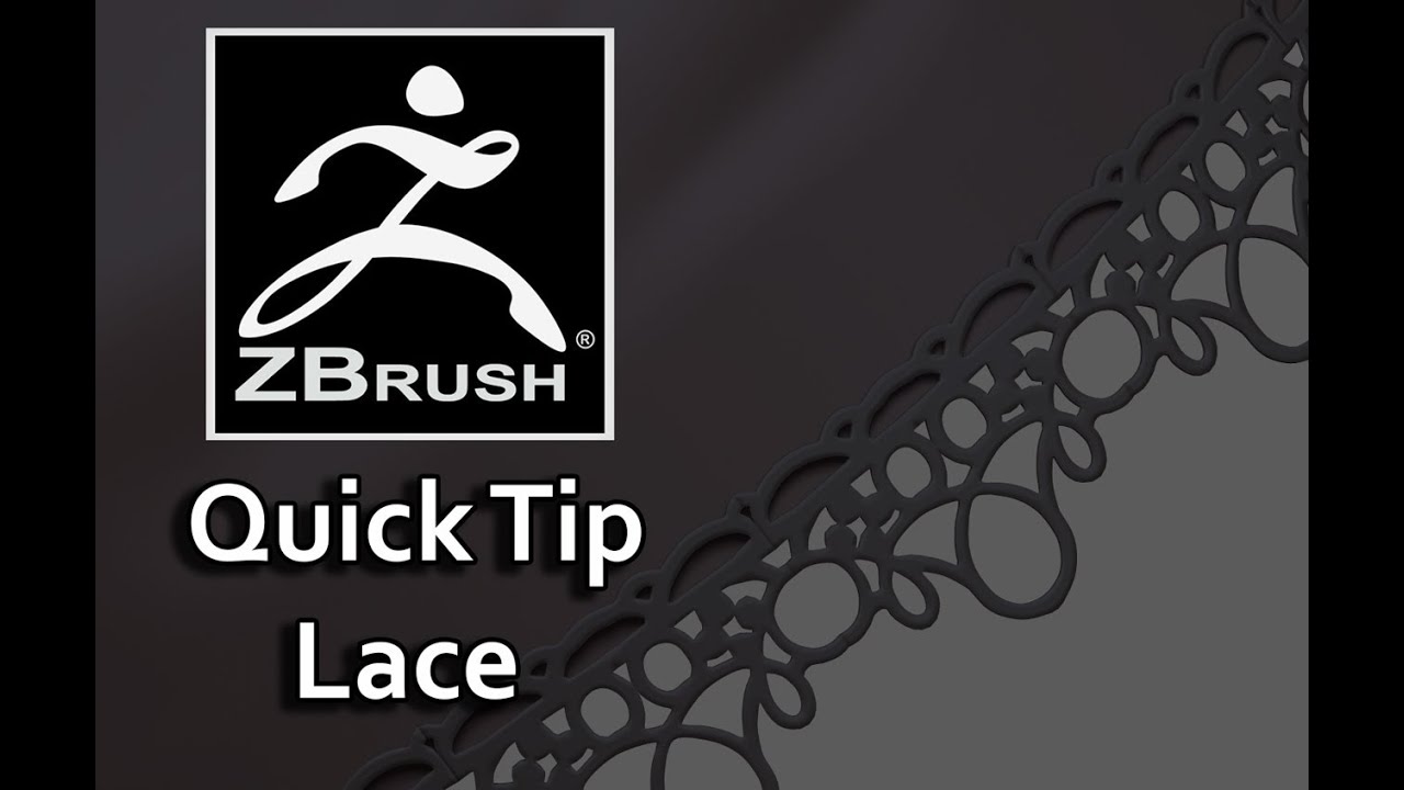 Zbrush Lace Quick Tip