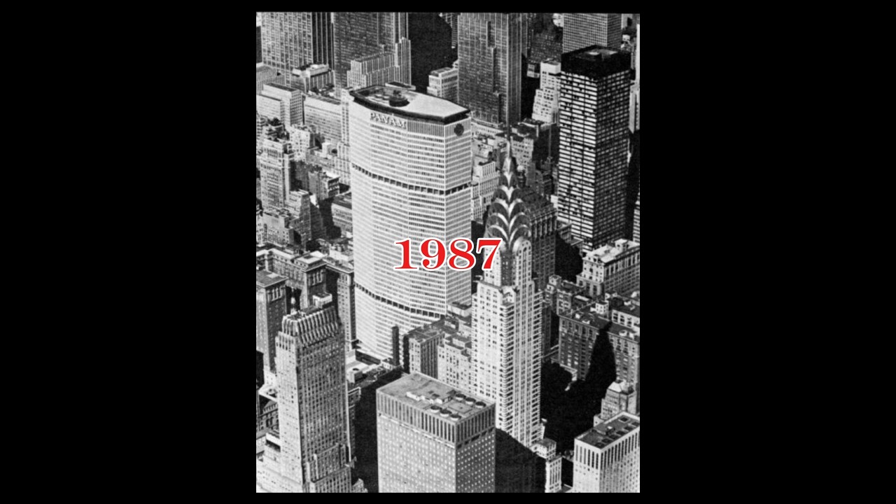 evolution of MetLife building
