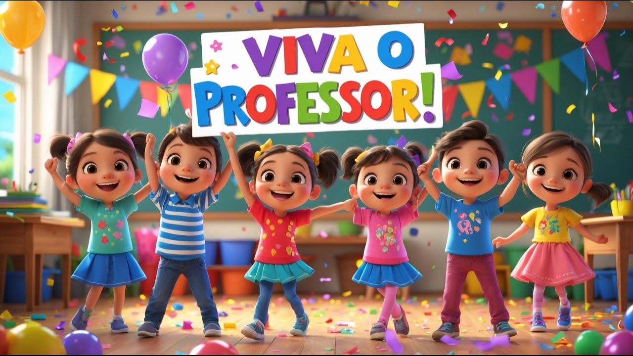 Qual é a MELHOR maneira de comemorar o Dia do Professor com as crianças?