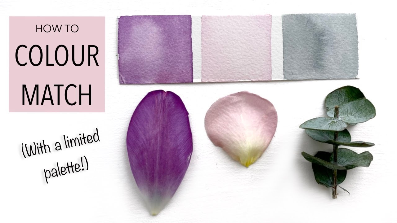 How To Colour Match With A Limited Palette! (It's easier than you think!)