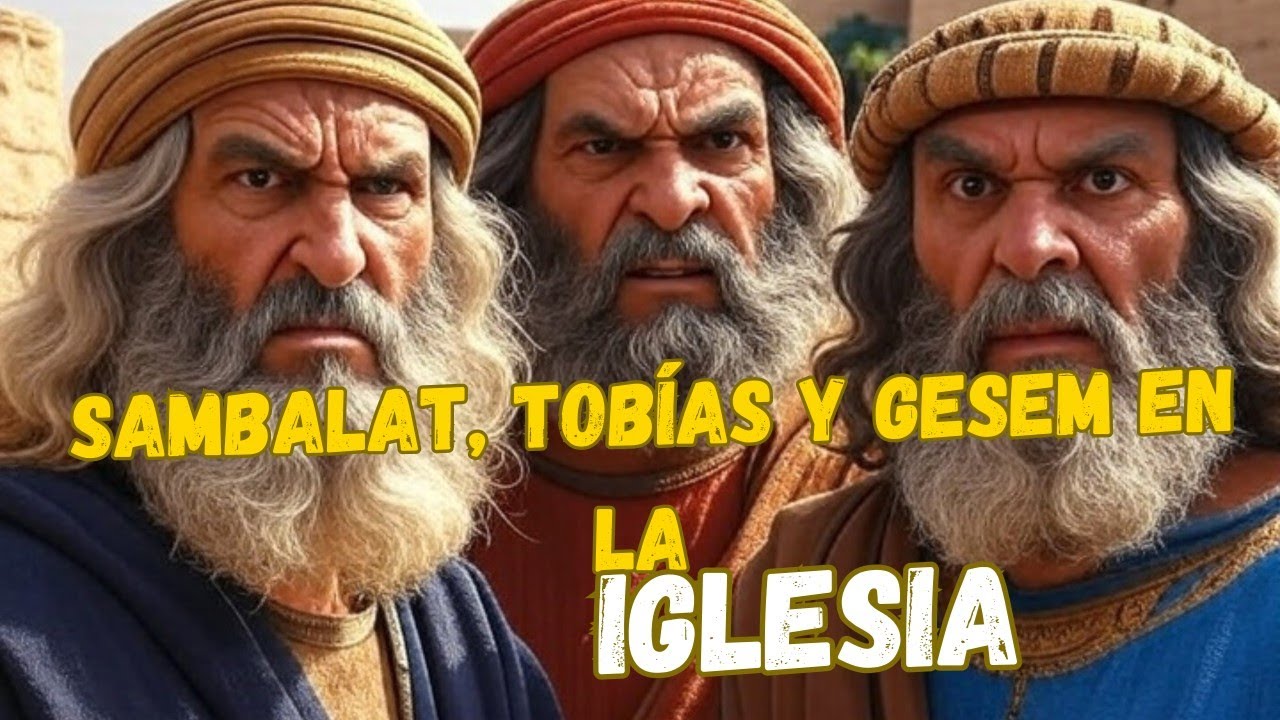 ¿Sambalat,Tobías y Gesem en la IGLESIA? ¡Descubre la Verdad Bíblica!