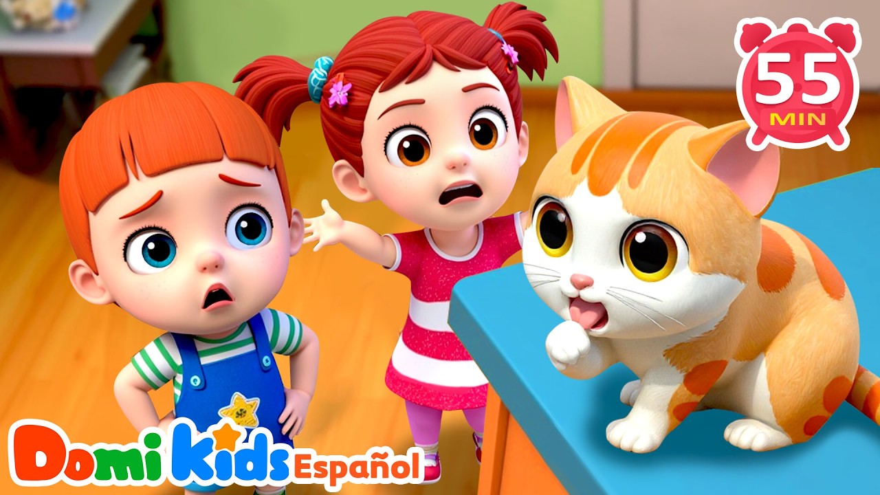 ¿Quién se llevó al gatito? 🐱 Canción infantil | Canciones Infantiles | Domi Kids | LEFUN Kids TV