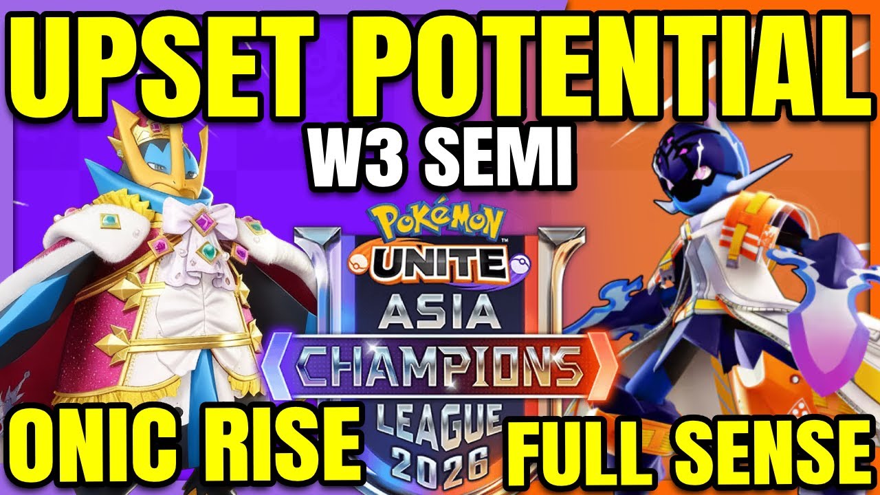 WHO MAKES THE FINAL?! Onic Rise vs Full Sense - ACL SEA | Pokemon Unite