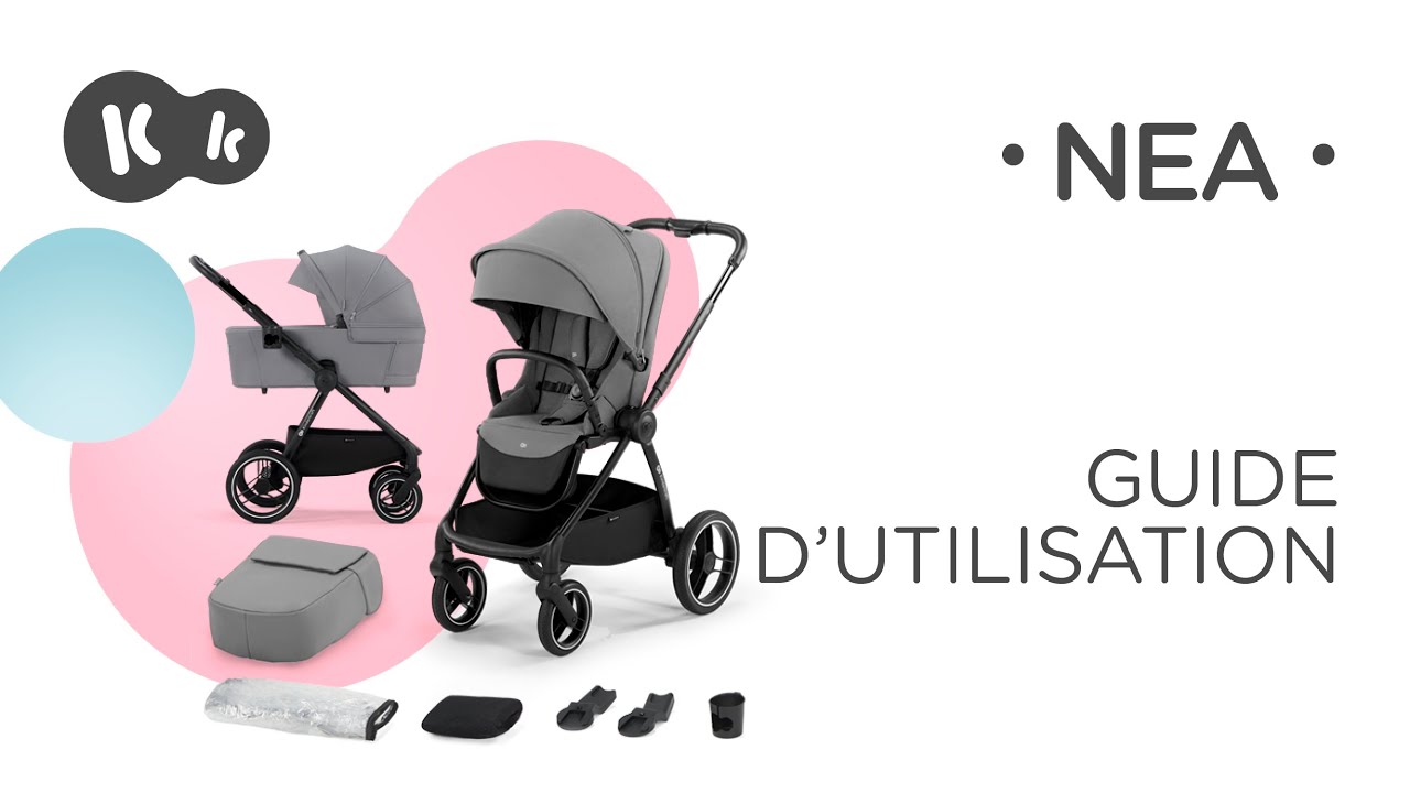 Comment assembler la poussette NEA 2 en 1 de Kinderkraft | Mode d’emploi