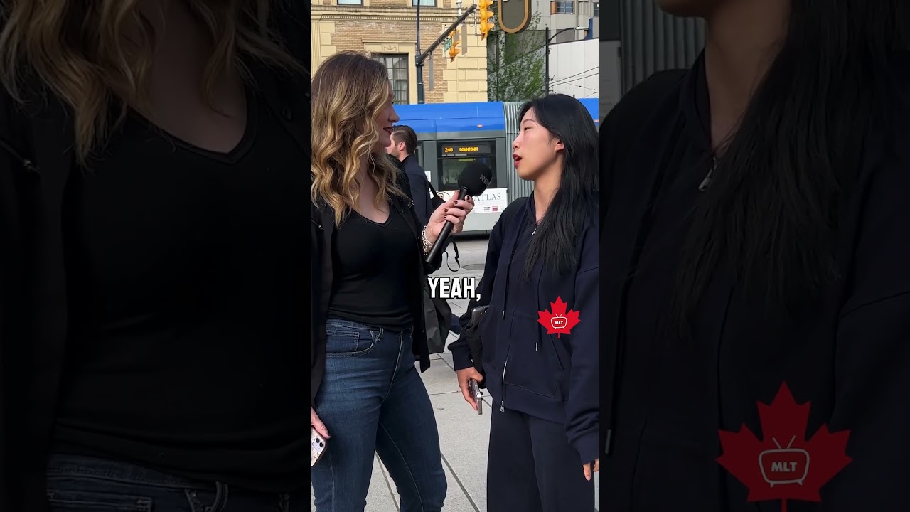 How is different South Korea to Vancouver? 🇰🇷🇨🇦 #streetinterview