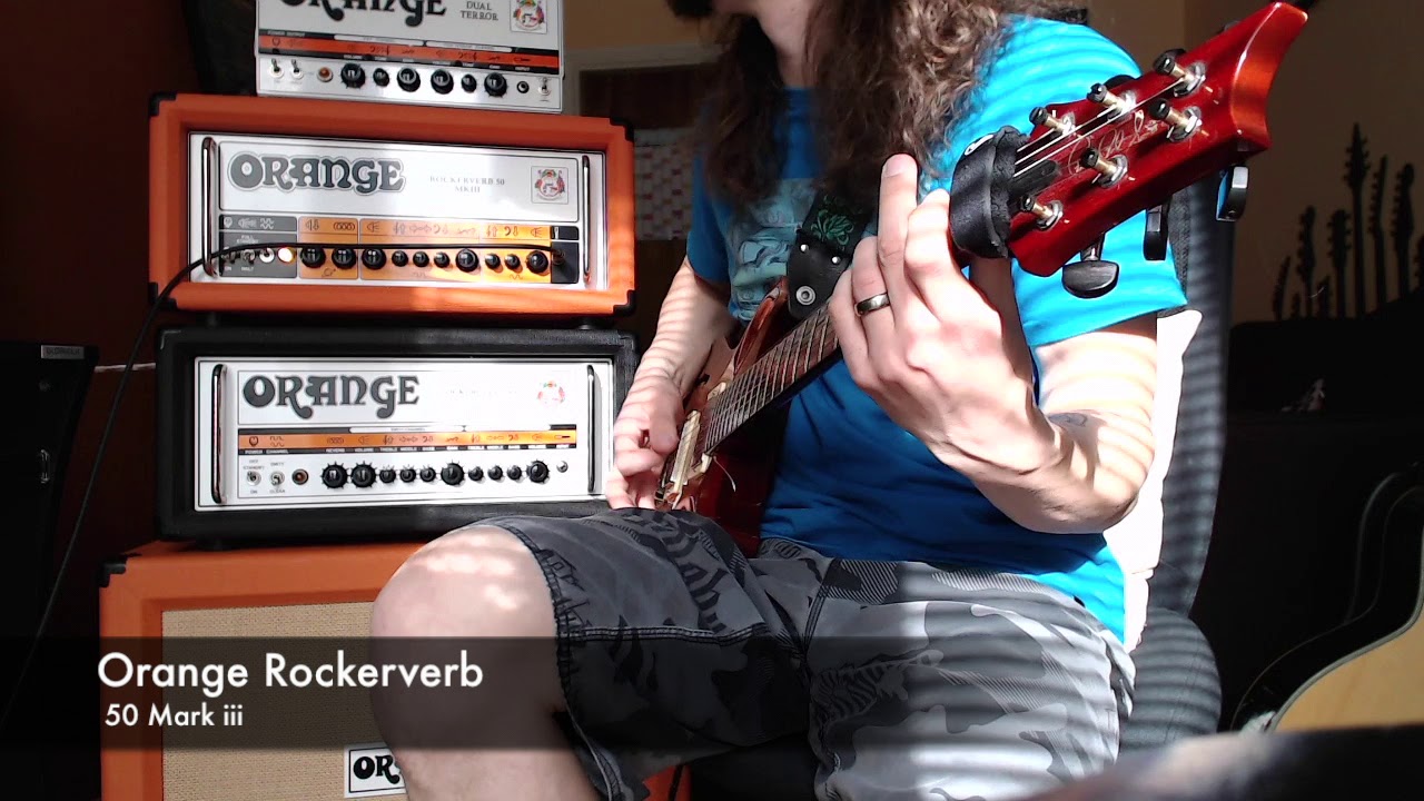 Orange Rockerverb 50 Mk iii