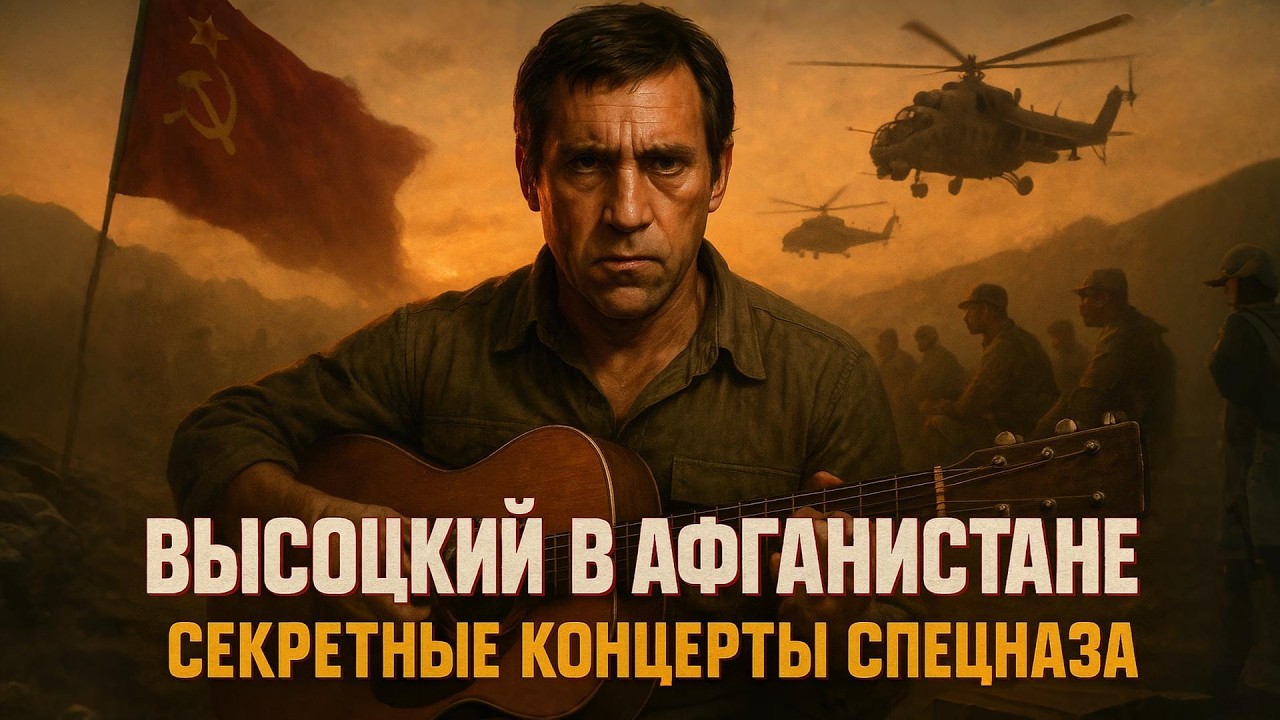 Высоцкий в Афганистане — секретные концерты для спецназа, о которых молчали 35 лет