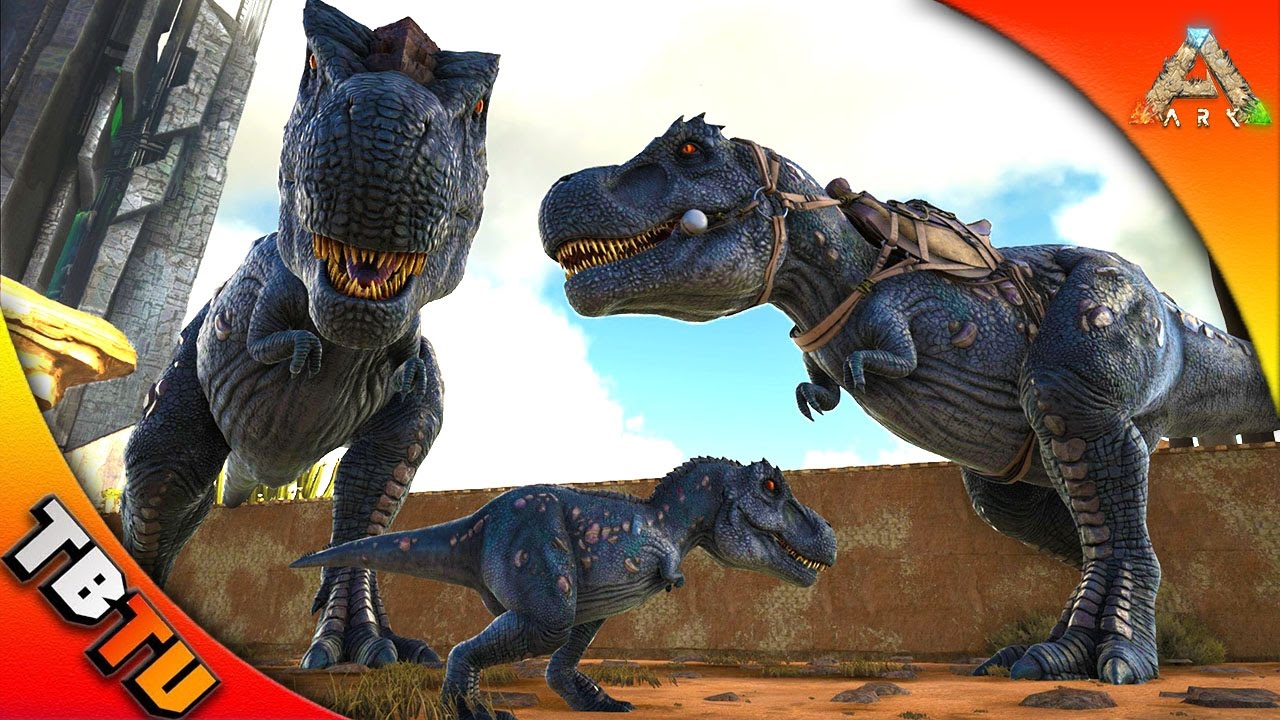🔥 ARK REX TAMING AND BREEDING! ARK SURVIVAL SCORCHED EARTH - GAMING EVOLVED