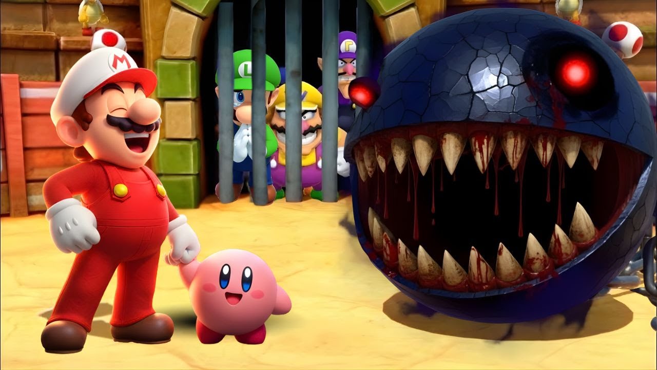 [スーパー マリオパーティ: あらゆる格闘技の試合をまとめたコンピレーション。-  マリオ Vs ルイージ Vs ワリオ Vs ワルイージ (CPU最強 たつじん)]