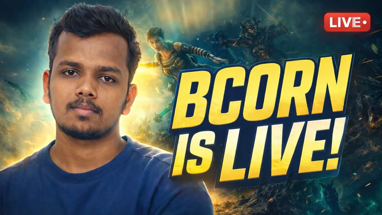 BGMI LIVE WITH BCORN | BCORN | LIVE