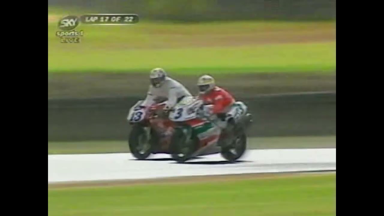 1997 WSBK PhillipIsland Race1 Kocinski Meklau