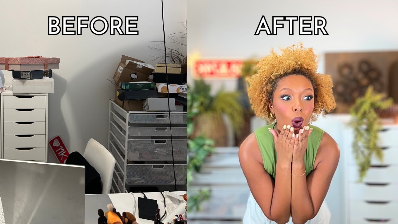 DIY YOUTUBE BACKGROUND MAKEOVER | UNDER $200 & APARTMENT-FRIENDLY