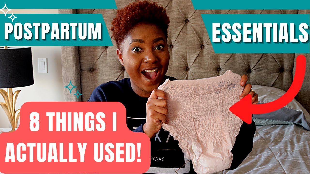 8 THINGS YOU NEED AFTER GIVING BIRTH | POSTPARTUM CARE
