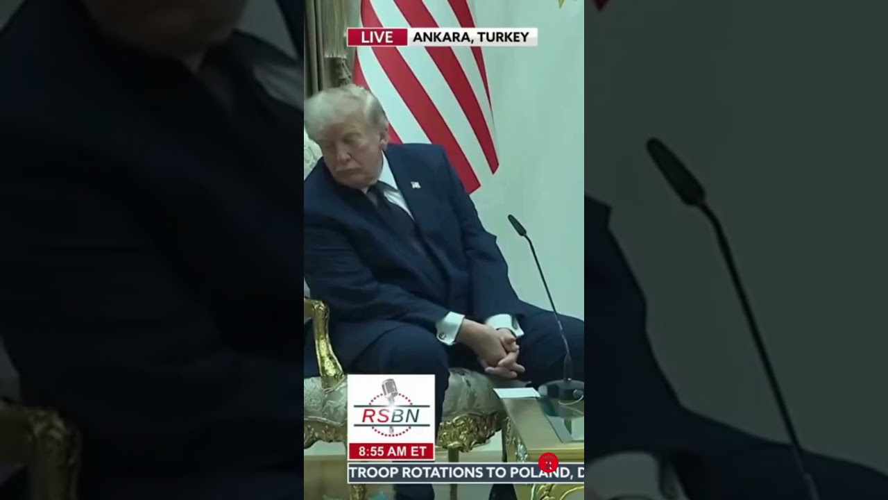 Трамп, по-видимому, заснул на встрече НАТО