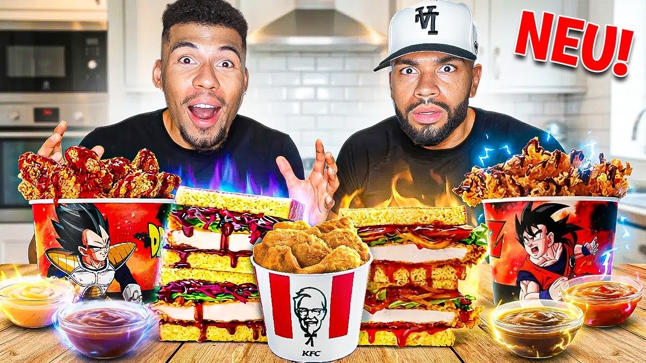 WIR TESTEN ALLE NEUEN KFC PRODUKTE! 