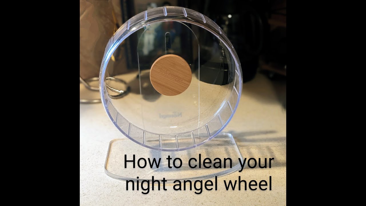 how to clean your Niteangel wheel.