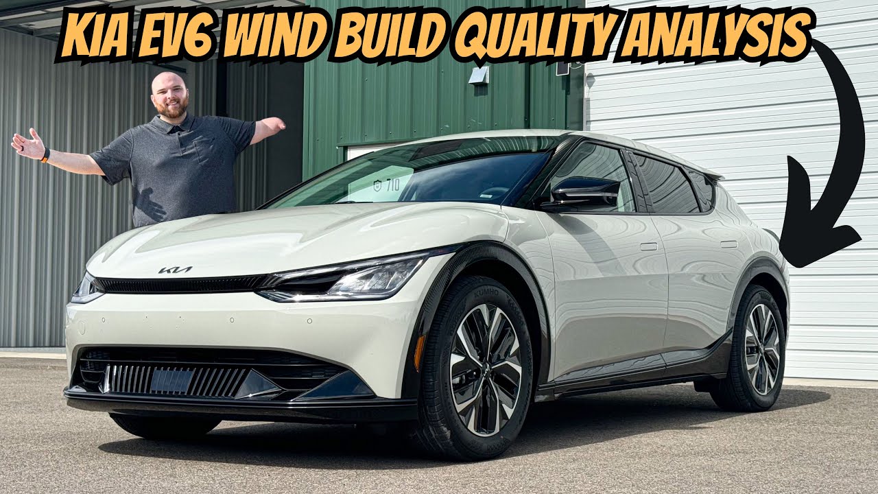 Kia EV6 Wind Build Quality Review - A Unique And Well Built EV With A Few Downsides!