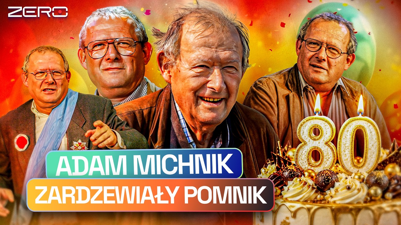 80. URODZINY ADAMA MICHNIKA. PRZEGRANY OJCIEC III RP