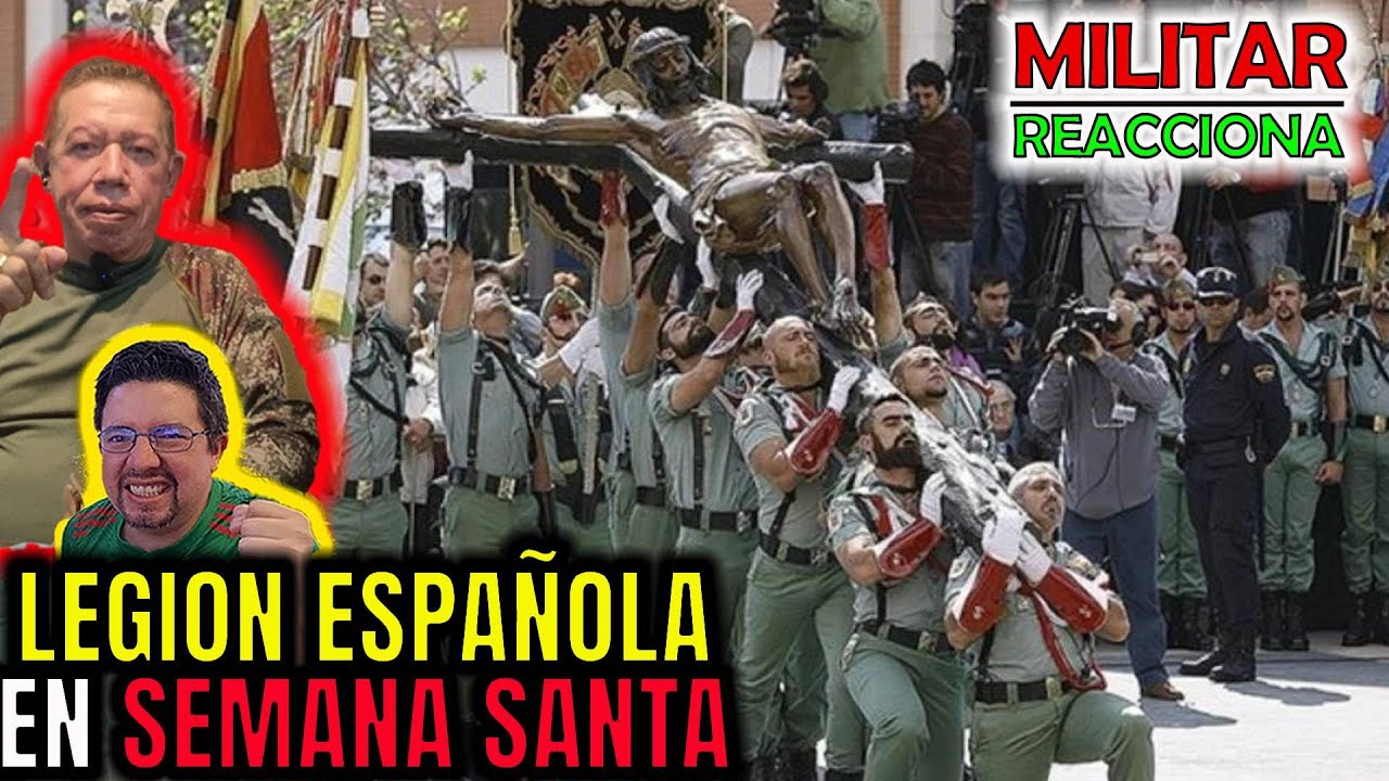 MILITAR COLOMBIANO reacciona a la LEGIÓN ESPAÑOLA en SEMANA SANTA | El novio de la muerte
