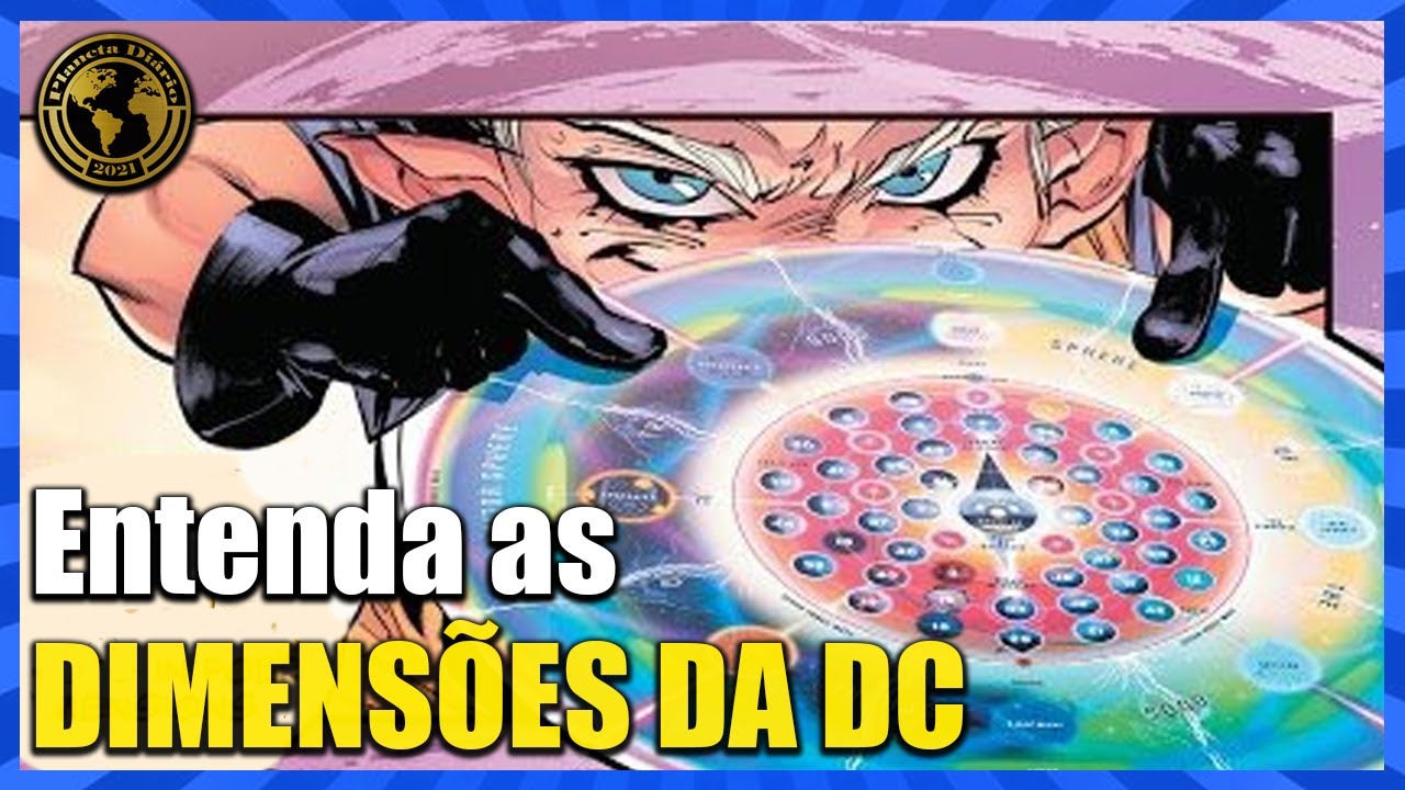 As dimensões da DC: entenda tudo sobre a quarta, quinta e sexta dimensõe.