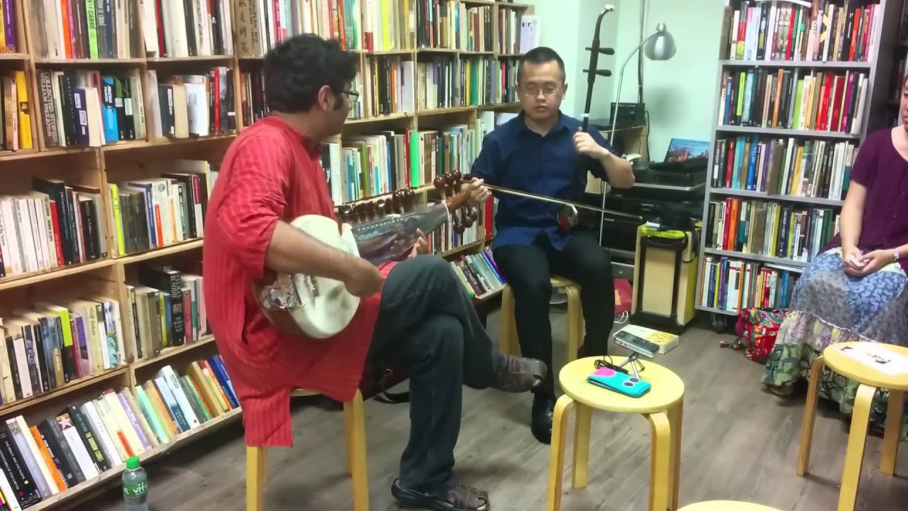 Sarod and Erhu - Raga Bhupali