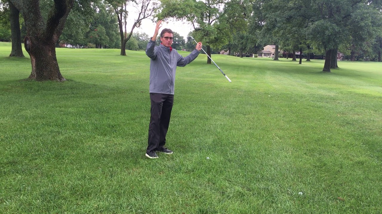 How to hit out of the thick, wet rough