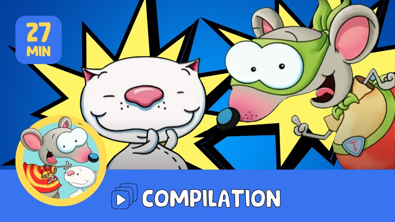 Toupie et Binou | Super toi 🦸‍♂️ Compilation | 14 Épisodes Remplis d'Aventures Fabuleuses!